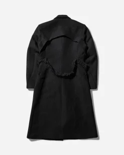 HYEIN SEO Coats And Jackets^Women's Ceramic Button Long Coat Black