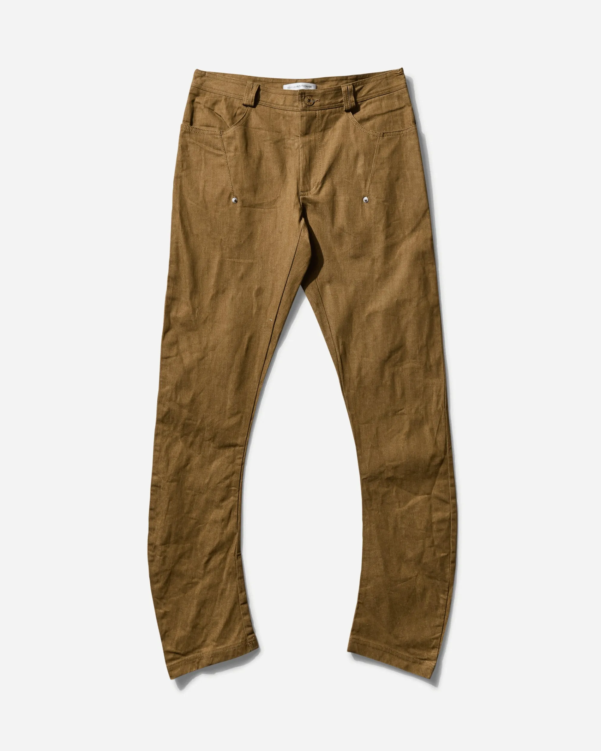 Mainline:RUS/Fr.CA/DE Pants^Women's Clara Curved Denim Trousers Amber