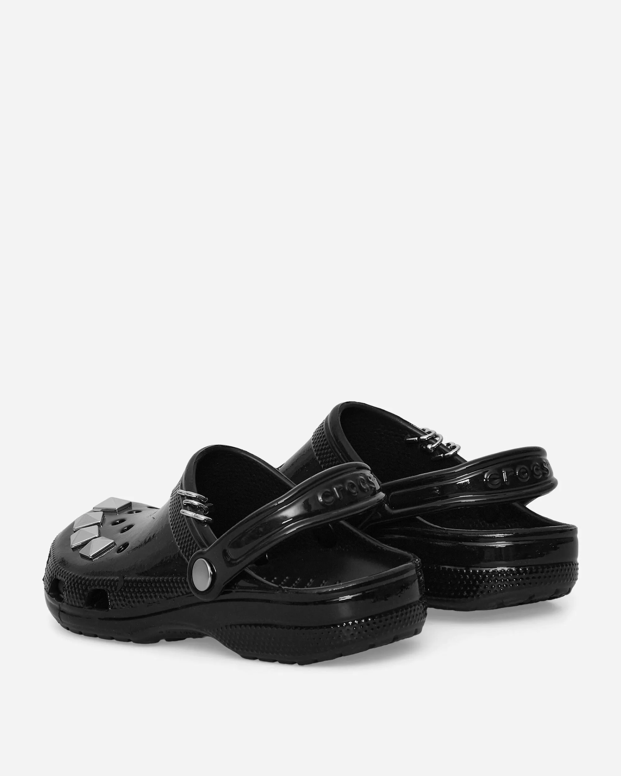 Crocs Sandals And Slides^Women's Classic Studded Clogs Black