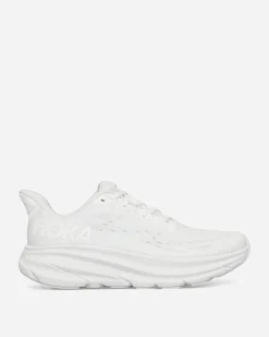 Hoka One One Sneakers·Low|Sneakers^Women's Clifton 9 Sneakers White