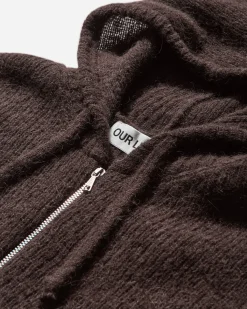 Our Legacy Sweatshirts^Women's Compact Hoodie Smokey Brown