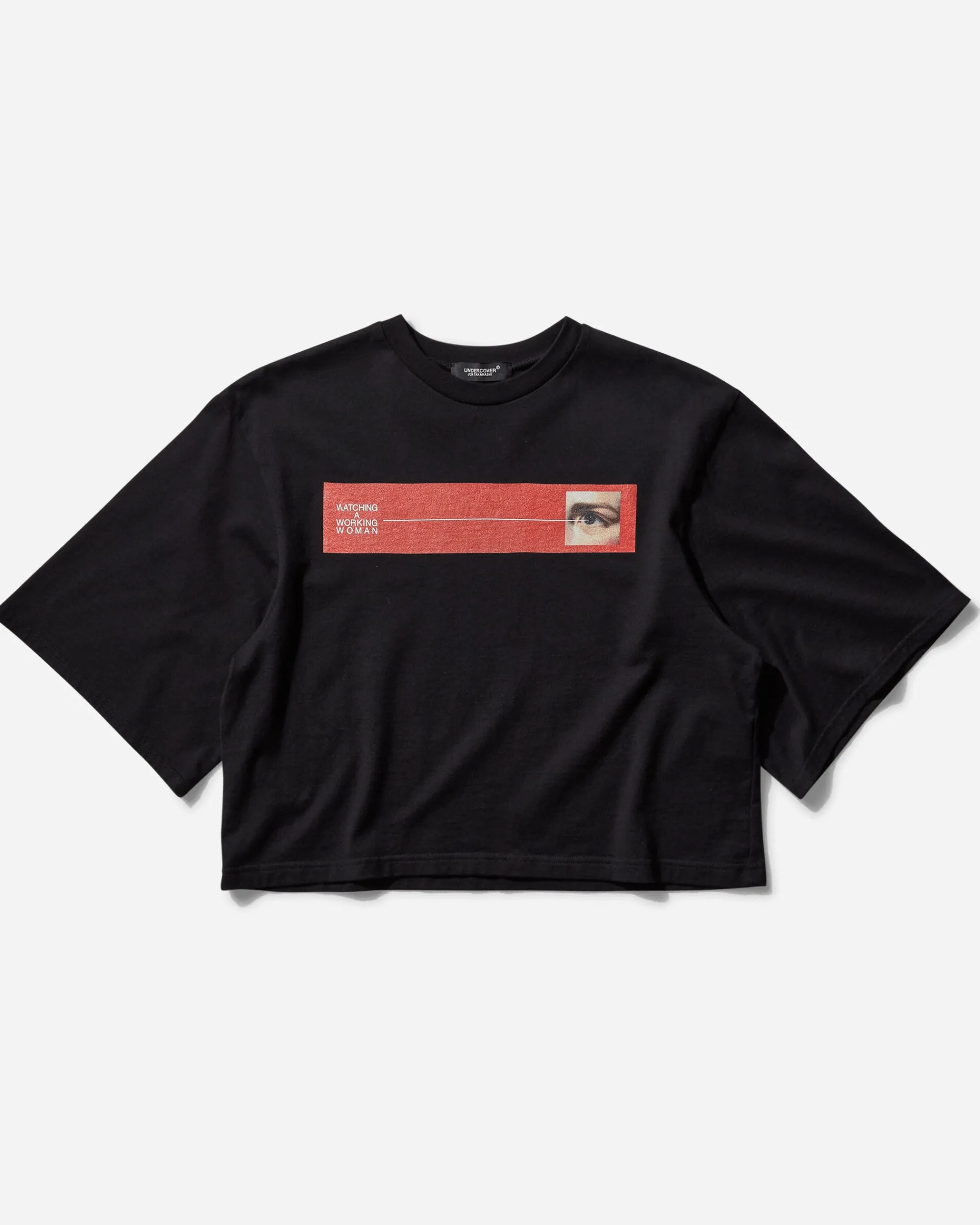 Undercover T-Shirts^Women's Cotton Short Wide T-Shirt Black