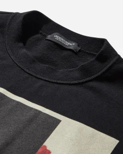 Undercover Sweatshirts^Women's Cotton Short Wide Sweatshirt Black