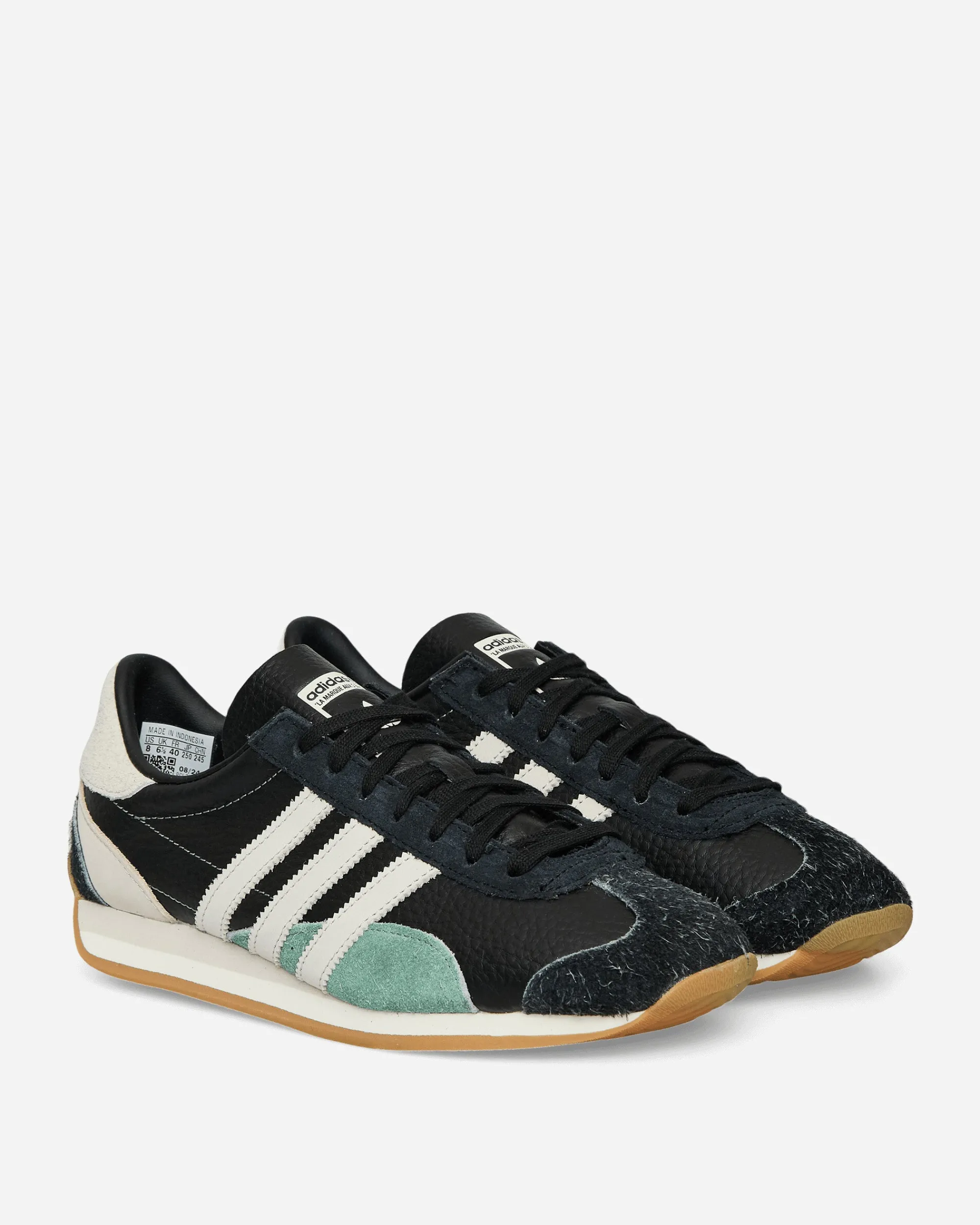 adidas Sneakers·Low|Sneakers^Women's Country OG Sneakers Core Black / Cloud White / Silver Green