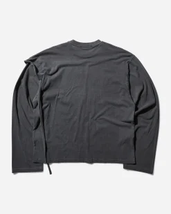 Ottolinger T-Shirts^Women's Deconstructed Oversized Longsleeve T-Shirt Grey