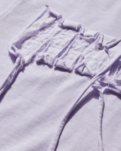 Ottolinger T-Shirts^Women's Distressed Logo Fitted T-Shirt Purple