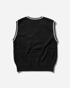 Hysteric Glamour Knitwears^Women's Dizzy&Milky Jacquard Vest Black