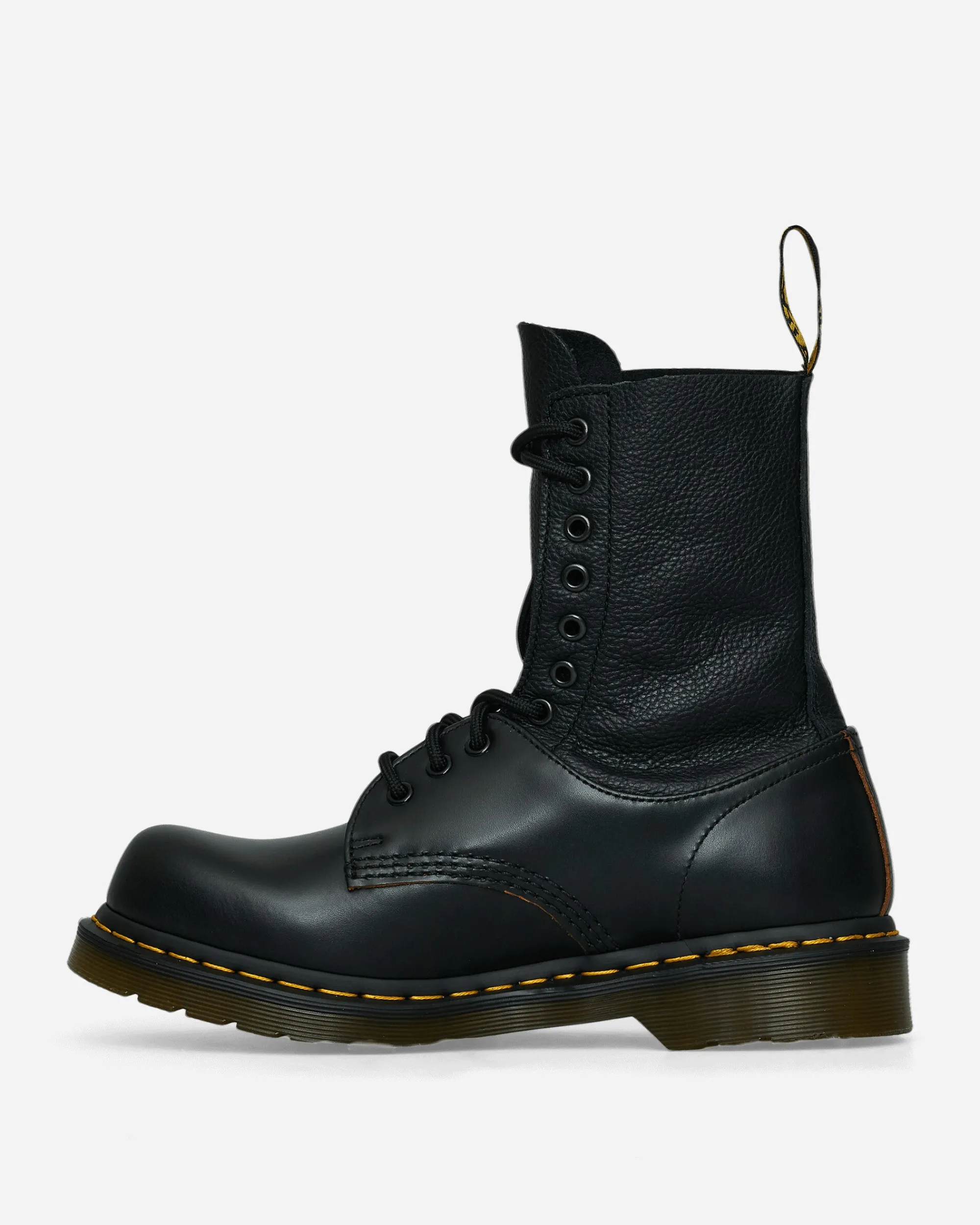 MM6 Maison Margiela Boots^Women's Dr. Martens 1490 10 Eye Twisted and Reimagined 85 Last Boots Black
