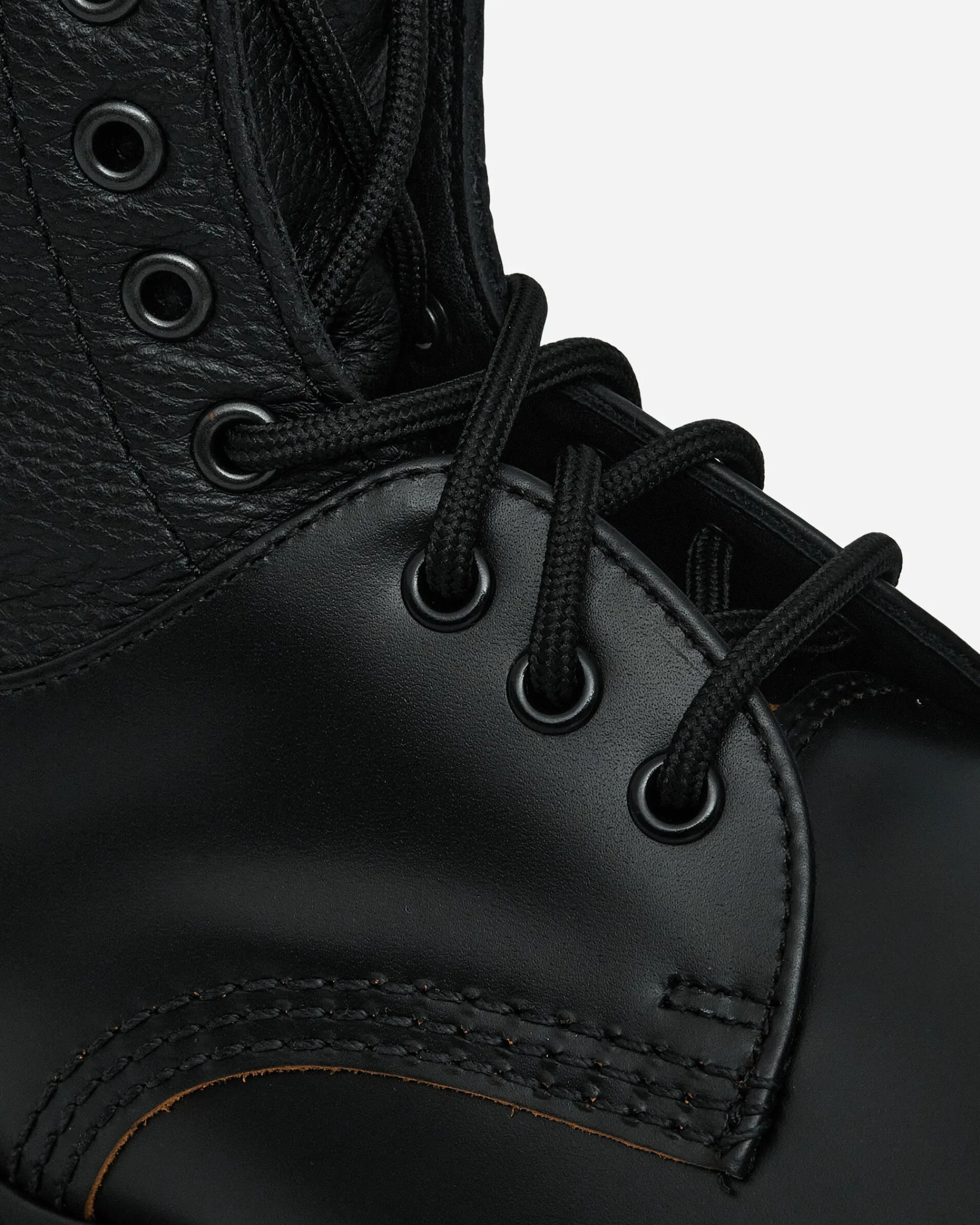 MM6 Maison Margiela Boots^Women's Dr. Martens 1490 10 Eye Twisted and Reimagined 85 Last Boots Black