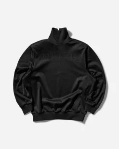 adidas Sweatshirts^Women's Fear of God Athletics Tricot Mock Neck Sweatshirt Black