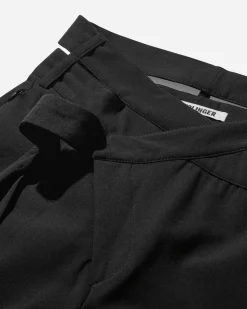 Ottolinger Pants^Women's Flared Wrap Suit Pants Black