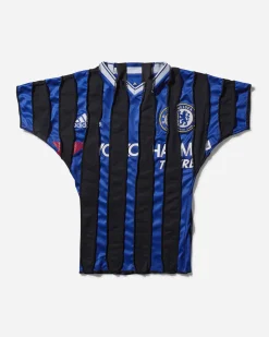 Prototypes T-Shirts^Women's Football Tee Top Mixed Black Blue