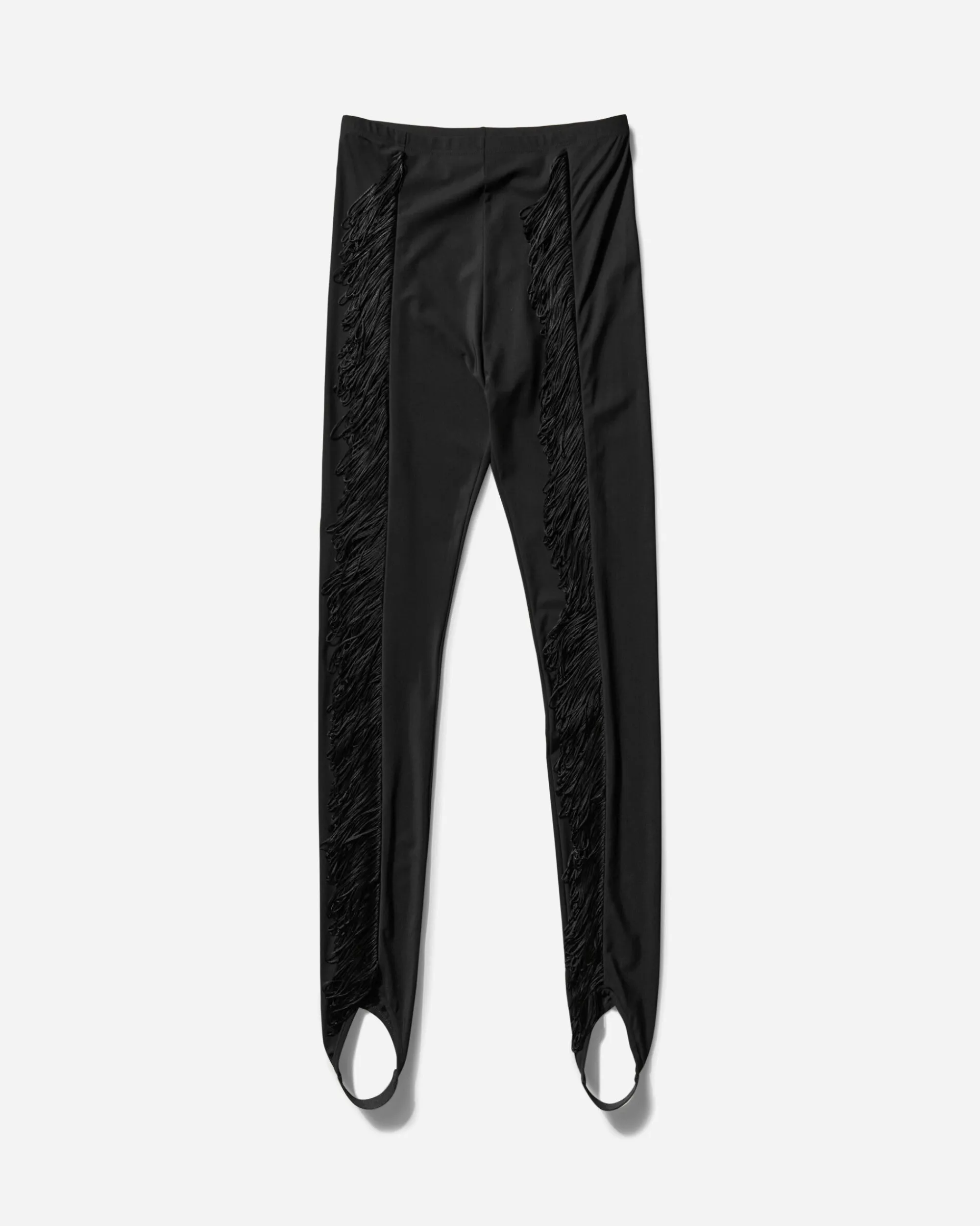 MM6 Maison Margiela Pants^Women's Fringed Tights Black