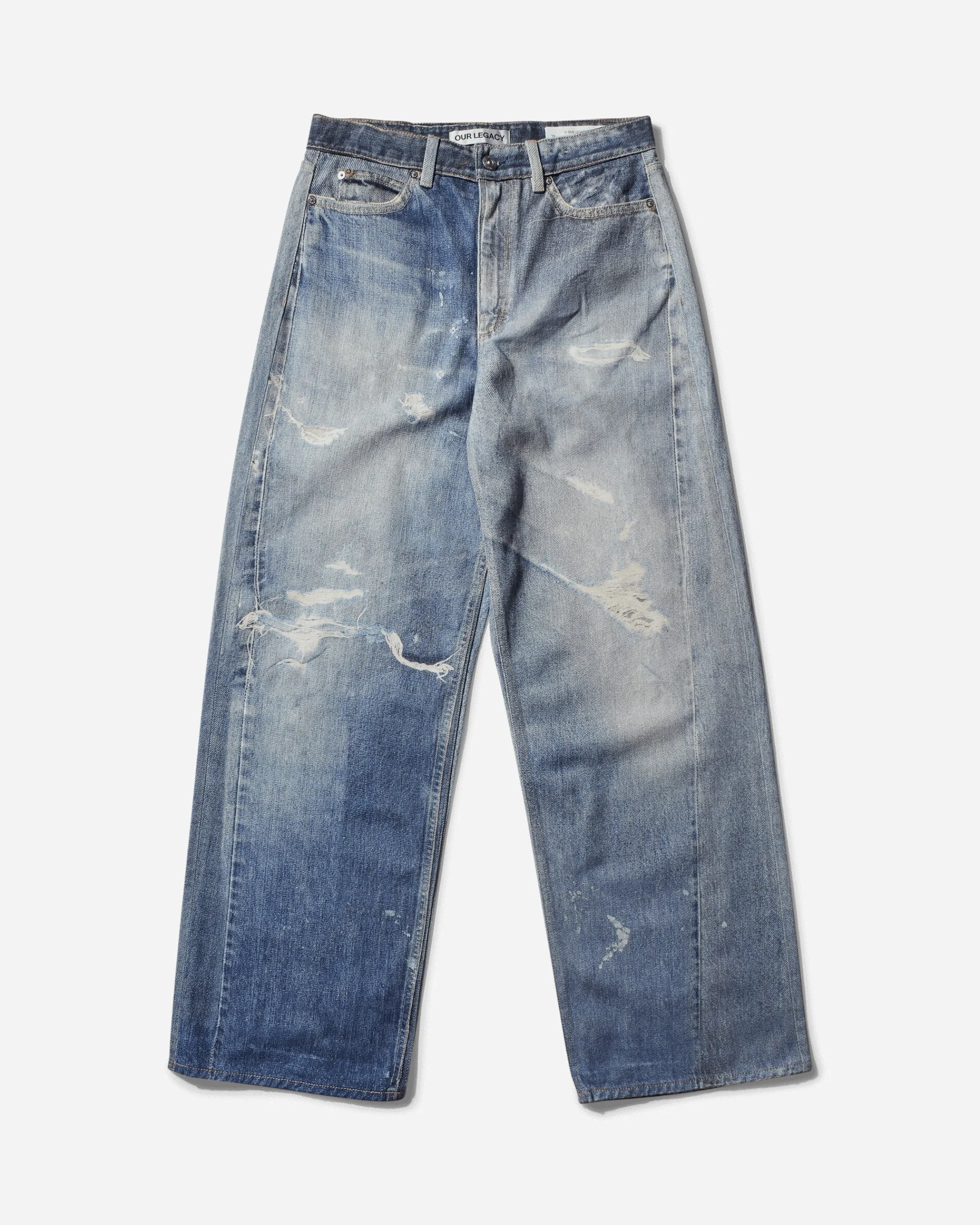 Our Legacy Pants^Women's Full Cut Jeans Digital Denim Print
