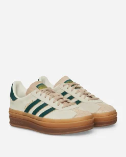 adidas Sneakers·Low|Sneakers^Women's Gazelle Bold Sneakers Cream White / Collegiate Green