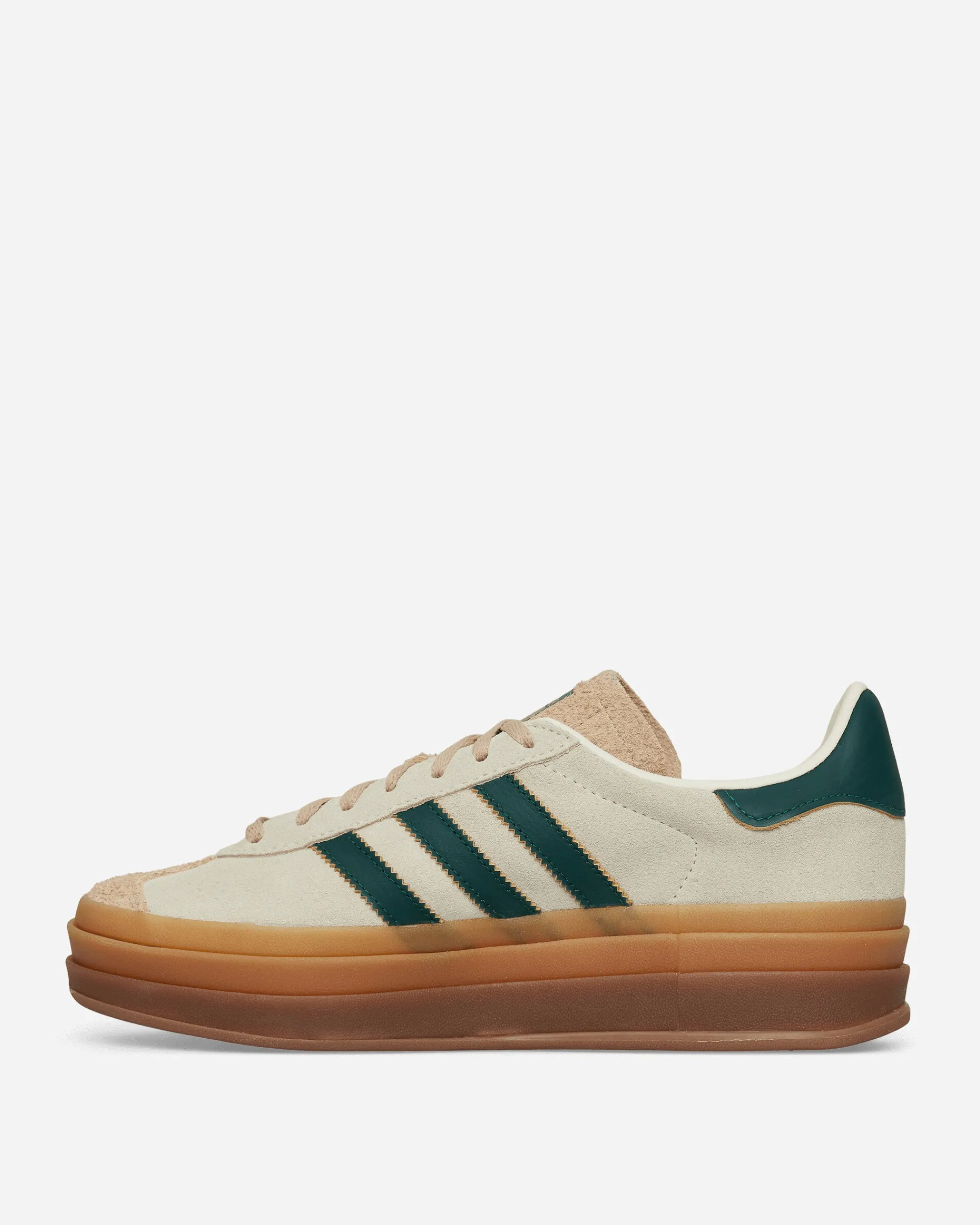 adidas Sneakers·Low|Sneakers^Women's Gazelle Bold Sneakers Cream White / Collegiate Green