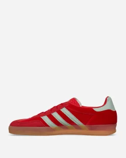 adidas Sneakers·Low|Sneakers^Women's Gazelle Indoor Sneakers Better Scarlet / Hazy Green