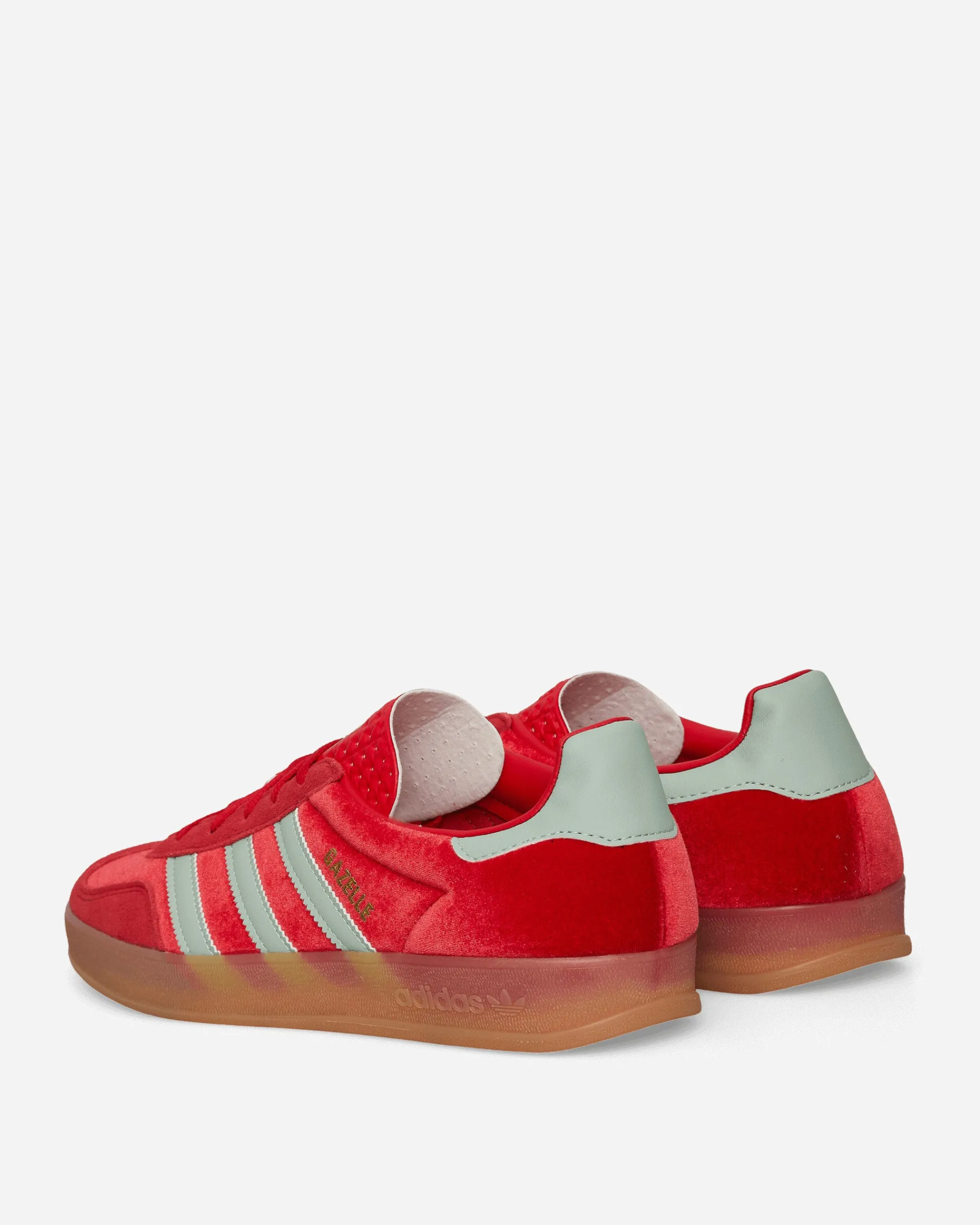 adidas Sneakers·Low|Sneakers^Women's Gazelle Indoor Sneakers Better Scarlet / Hazy Green