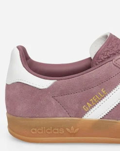 adidas Sneakers·Low|Sneakers^Women's Gazelle Indoor Sneakers Shadow Fig / Cloud White