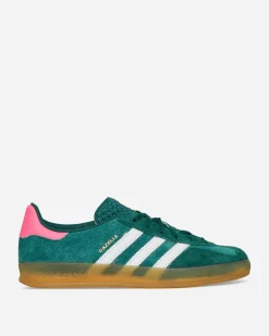 adidas Sneakers·Low|Sneakers^Women's Gazelle Indoor Sneakers Collegiate Green / Cloud White / Lucid Pink