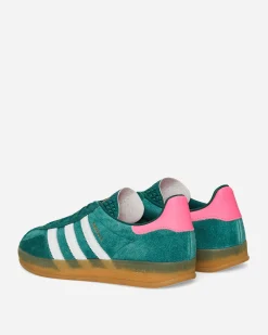 adidas Sneakers·Low|Sneakers^Women's Gazelle Indoor Sneakers Collegiate Green / Cloud White / Lucid Pink