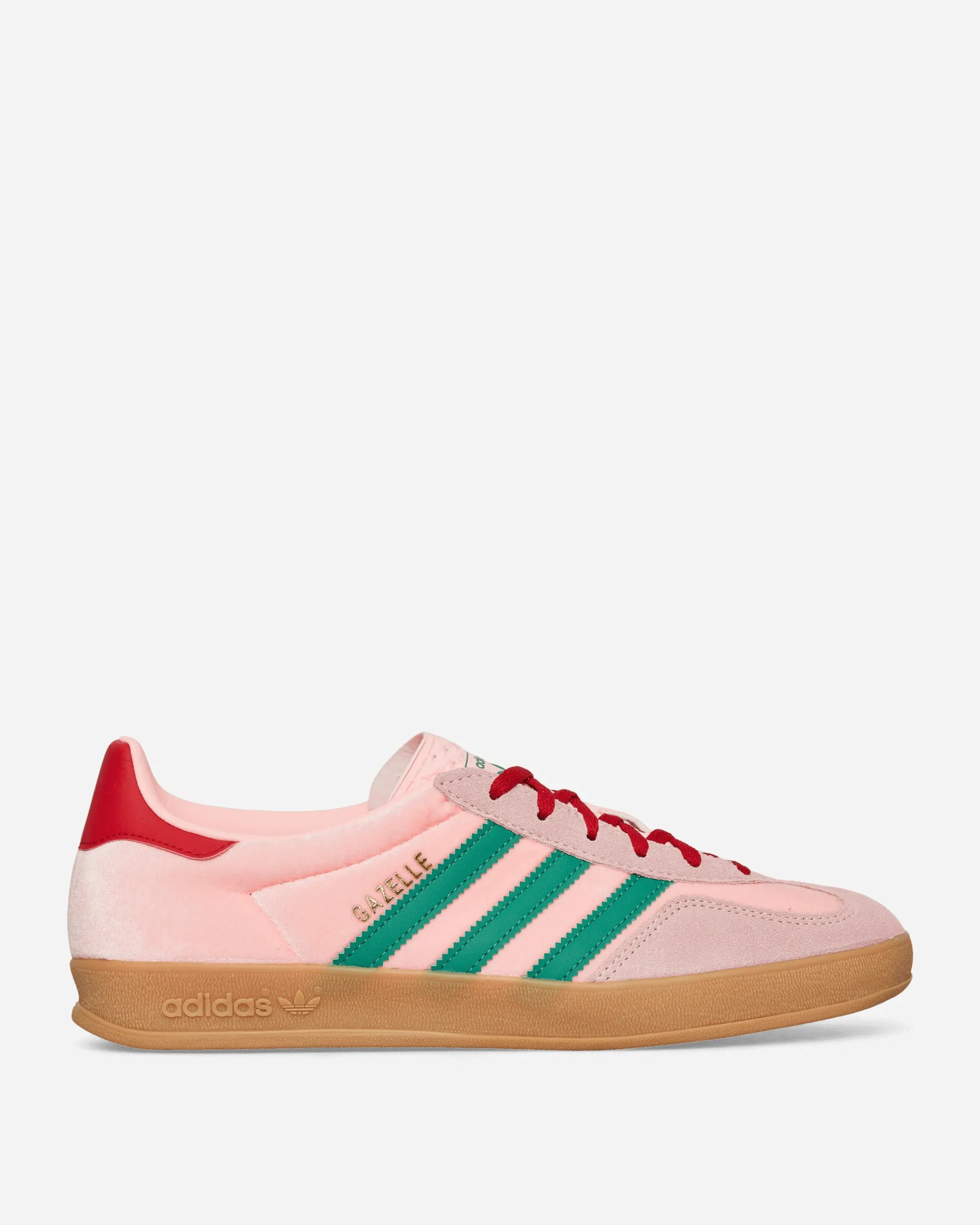 adidas Sneakers·Low|Sneakers^Women's Gazelle Indoor Sneakers Glow Pink / Court Green