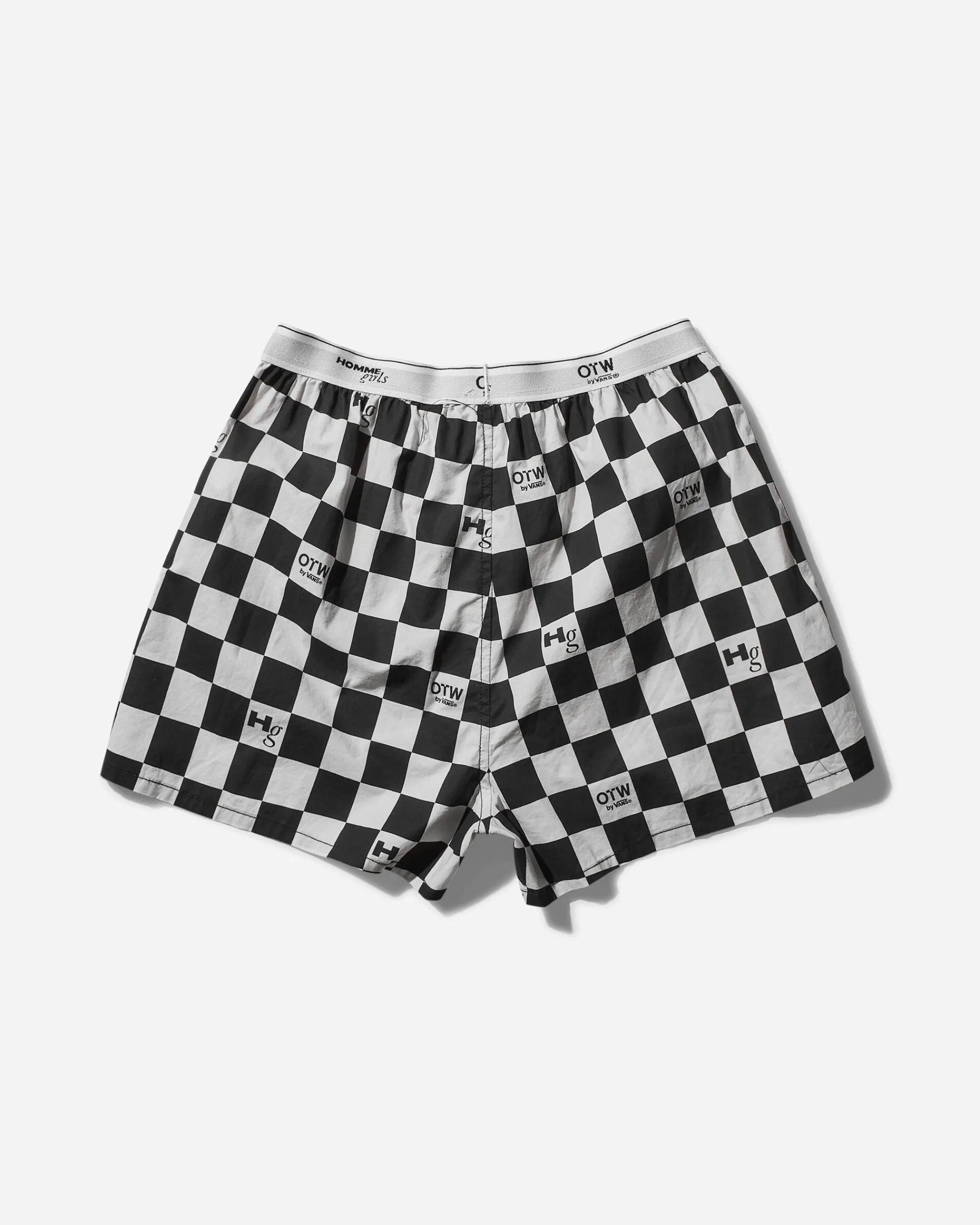 Vans Underwear^Women's HommeGirls Boxer Short White / Black