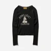 Hysteric Glamour T-Shirts^Women's Hysteric Angel Longsleeve Top Black