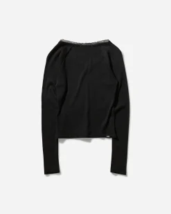 Hysteric Glamour T-Shirts^Women's Hysteric Angel Longsleeve Top Black