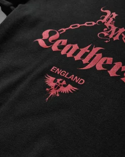 R & M Leathers T-Shirts^Women's Logo Longsleeve T-Shirt Black
