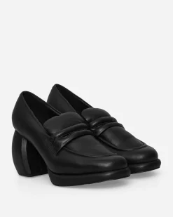 Clarks Classic Shoes^Women's Martine Rose Leather Loafers Black