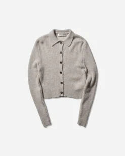 Our Legacy Knitwears^Women's Mazzy Polo Sweater Beige Melange