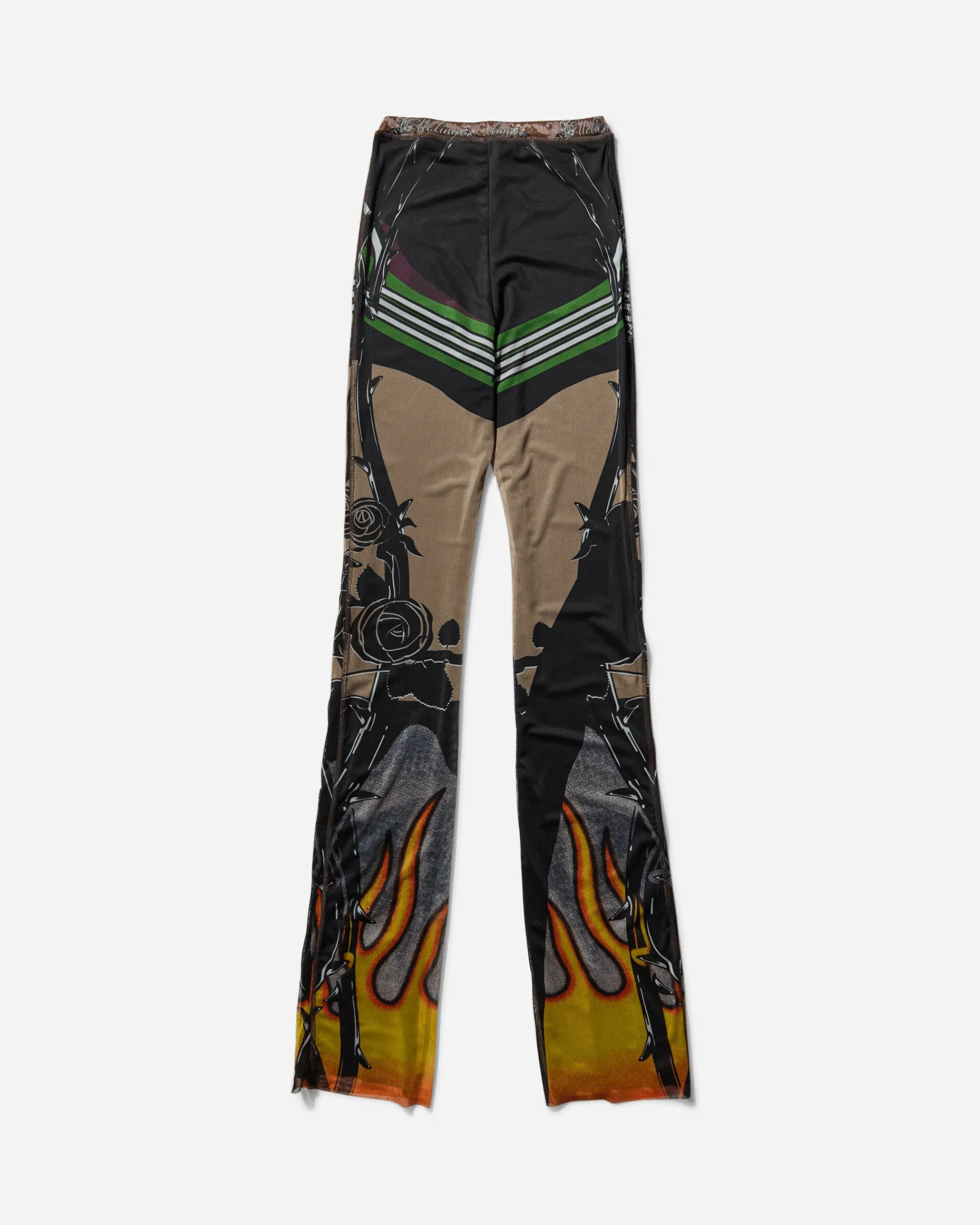 Ottolinger Pants^Women's Mesh Pants Polo Print