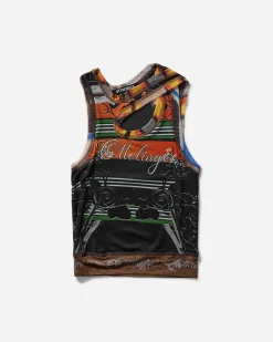 Ottolinger T-Shirts^Women's Mesh Tank Top Polo Print