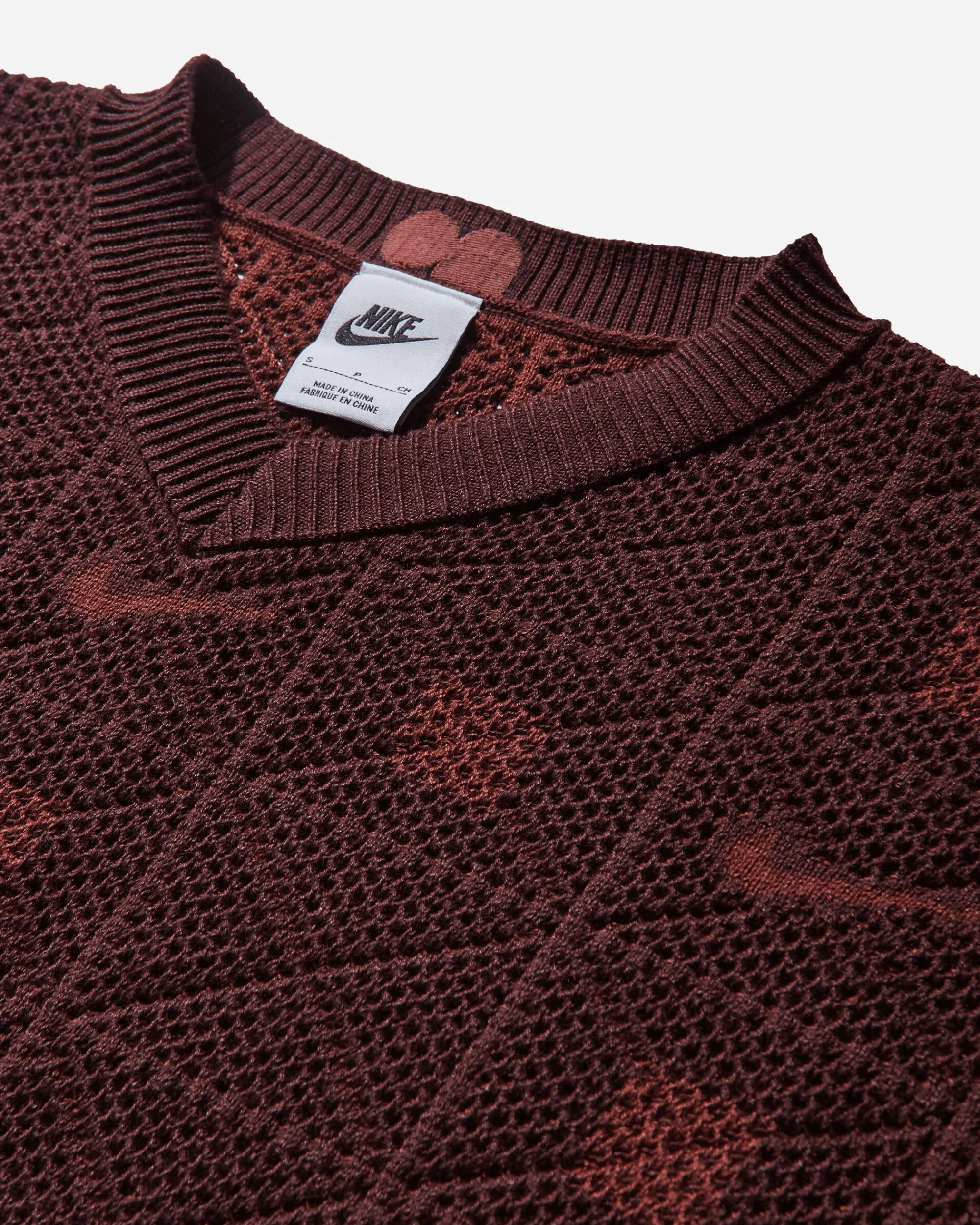 Nike Knitwears^Women's Naomi Osaka Engineered Sweater Burgundy Crush