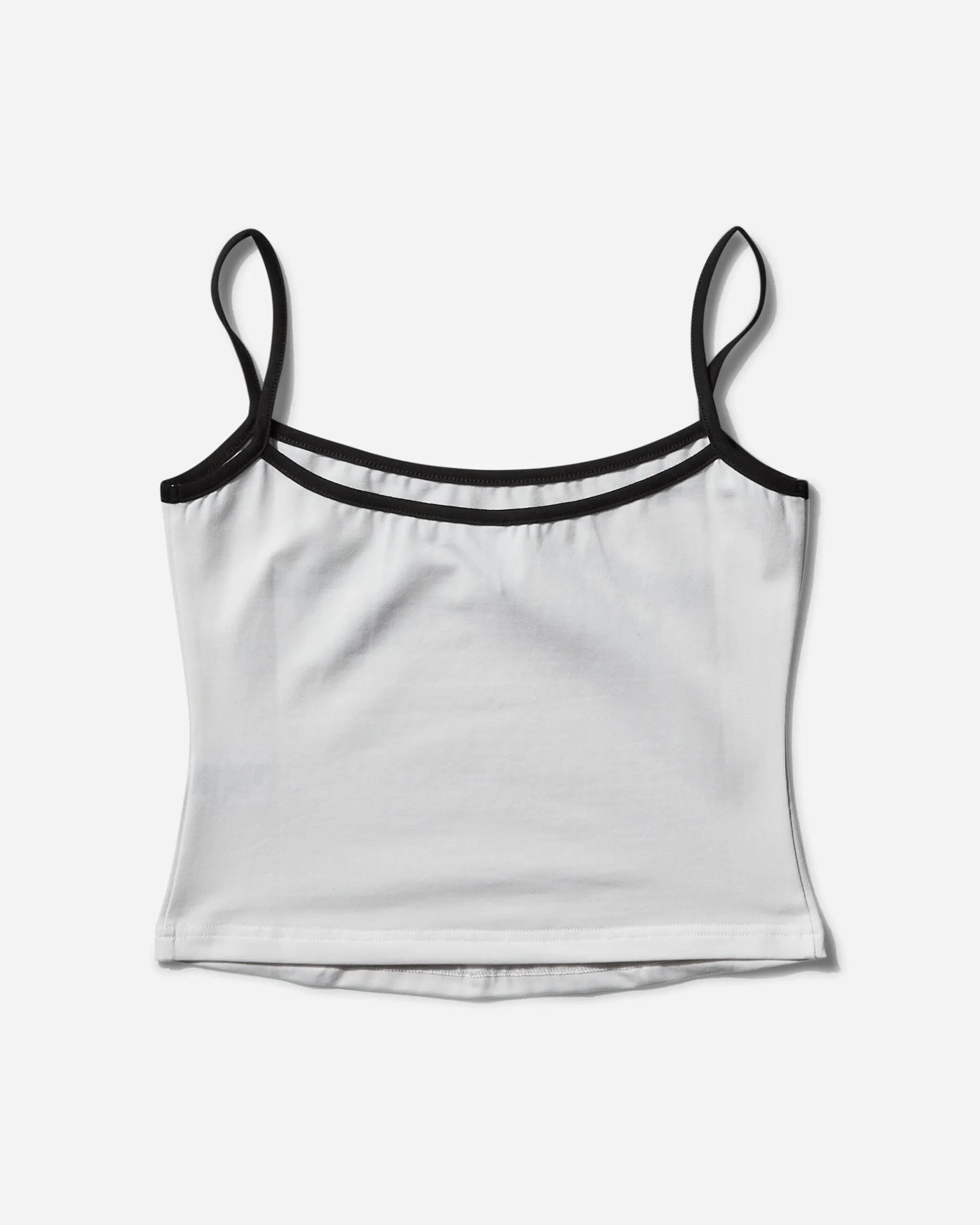 No Dress T-Shirts^Women's "No Cry" Crying Eyes Printed Camisole White