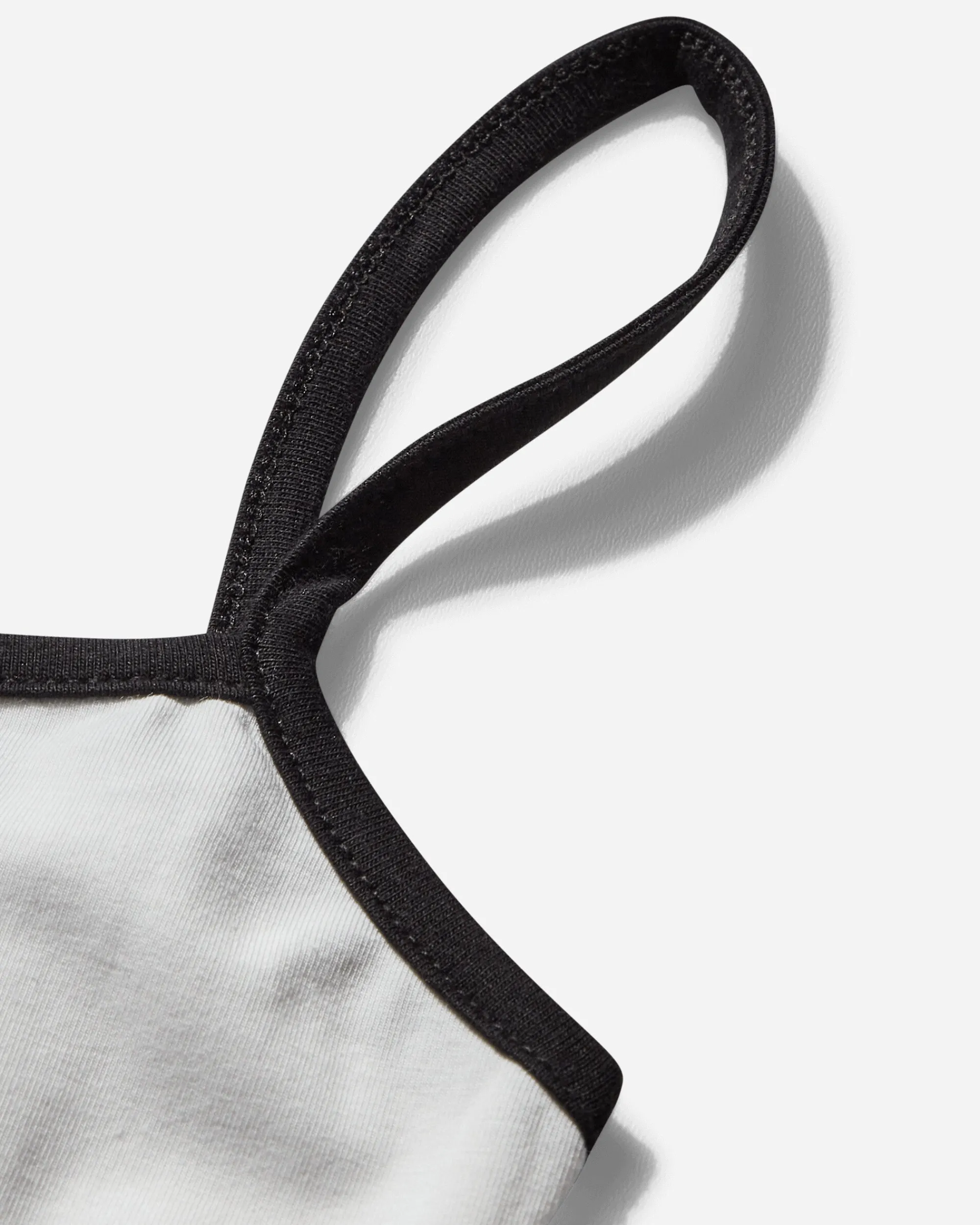 No Dress T-Shirts^Women's "No Cry" Crying Eyes Printed Camisole White