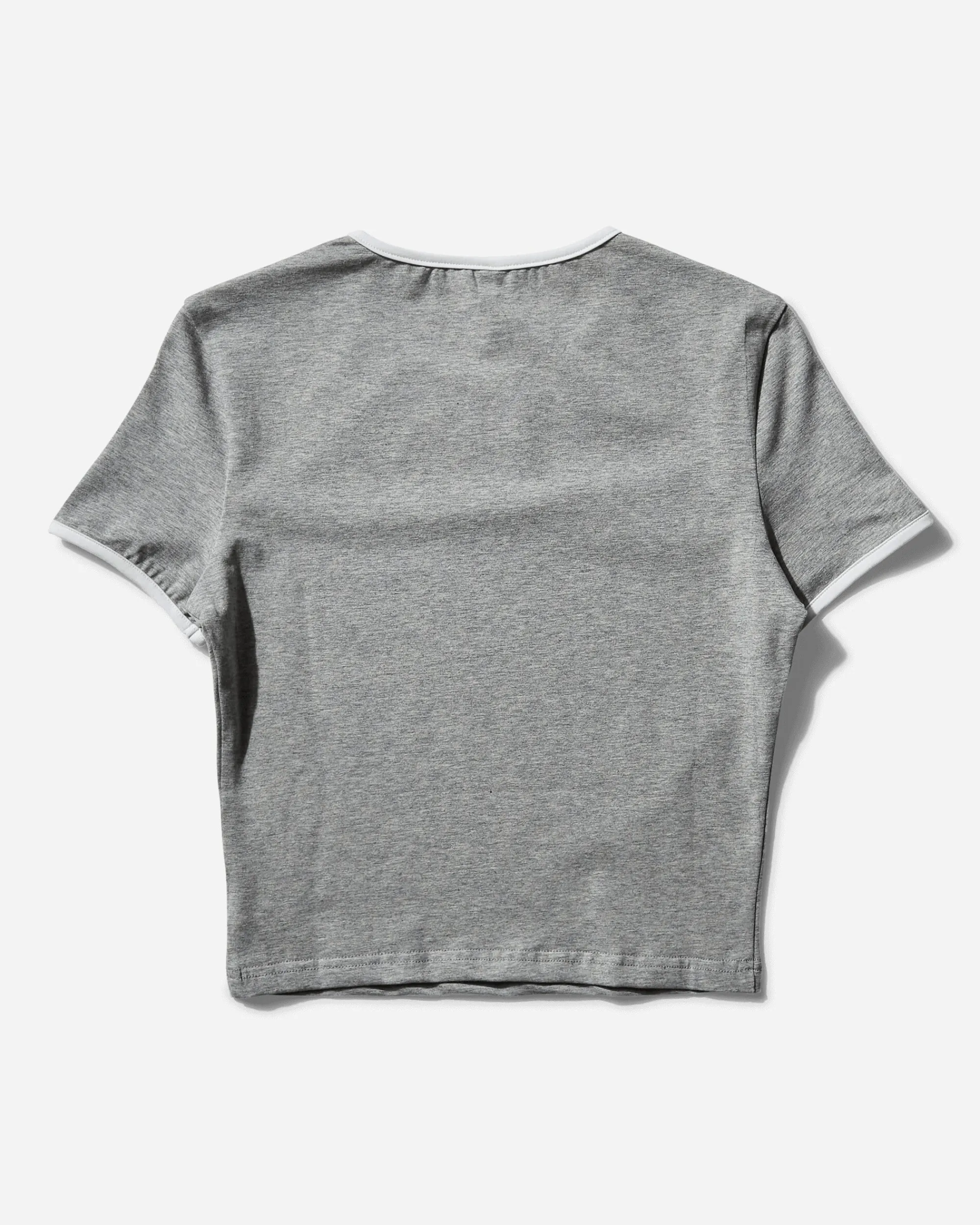No Dress T-Shirts^Women's "No Cry" Crying Eyes Printed T-Shirt Grey