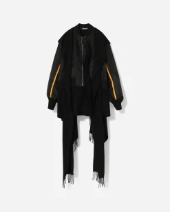 Undercover Coats And Jackets^Women's Nylon Twill MA-1 Jacket Black