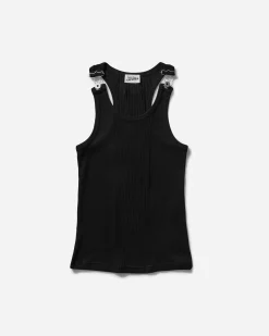 Jean Paul Gaultier T-Shirts^Women's Patch Tank Top Black