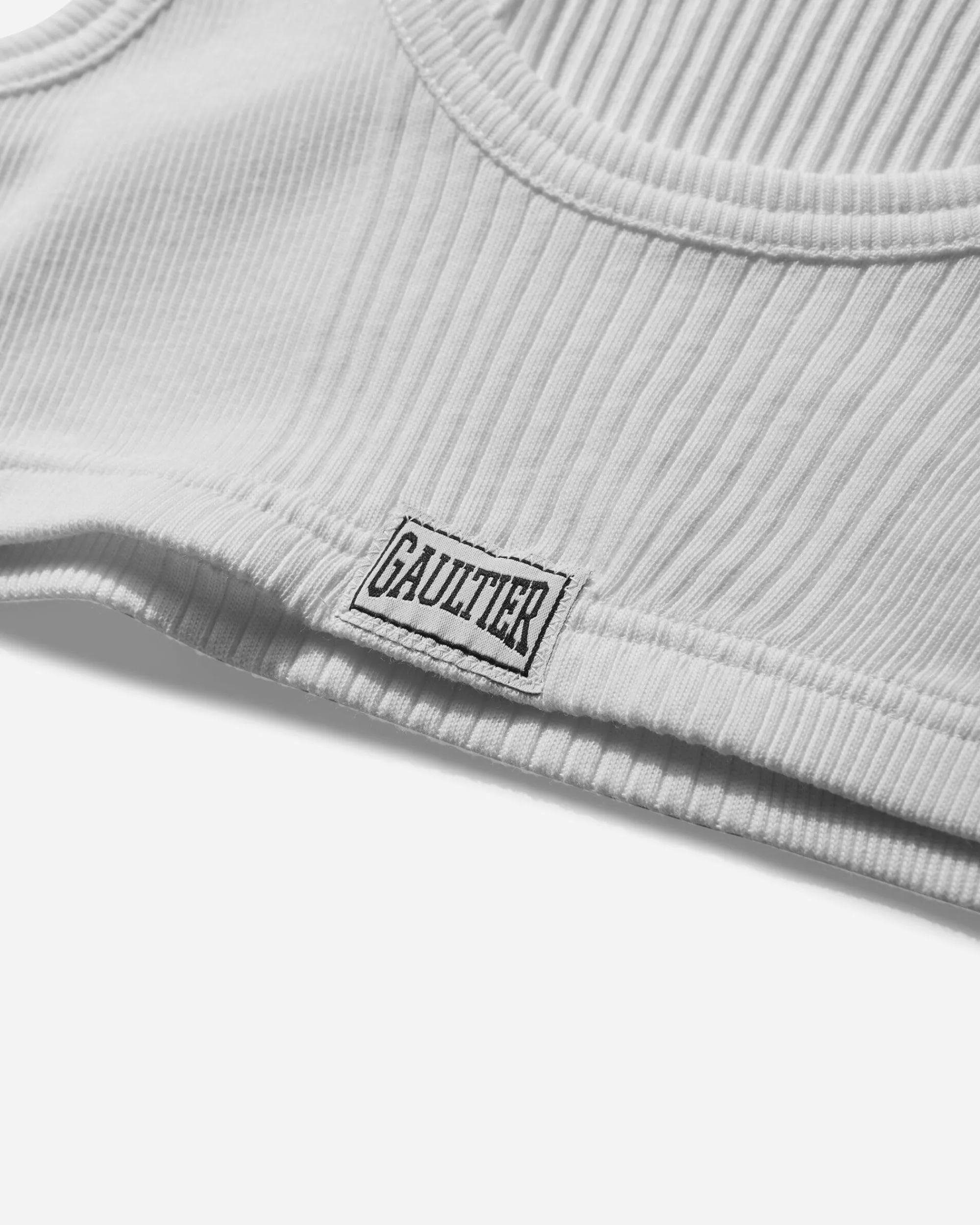 Jean Paul Gaultier T-Shirts^Women's Patch Tank Top White