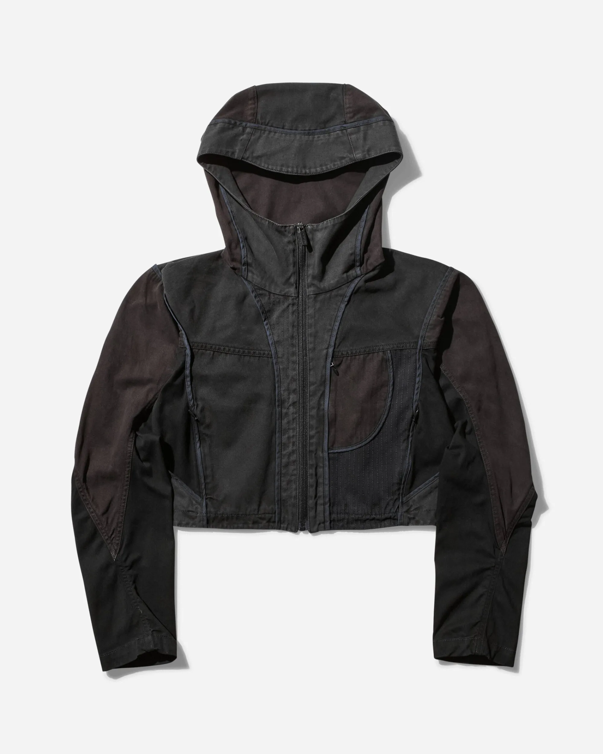 HYEIN SEO Coats And Jackets^Women's Patchwork Crop Jacket Stone