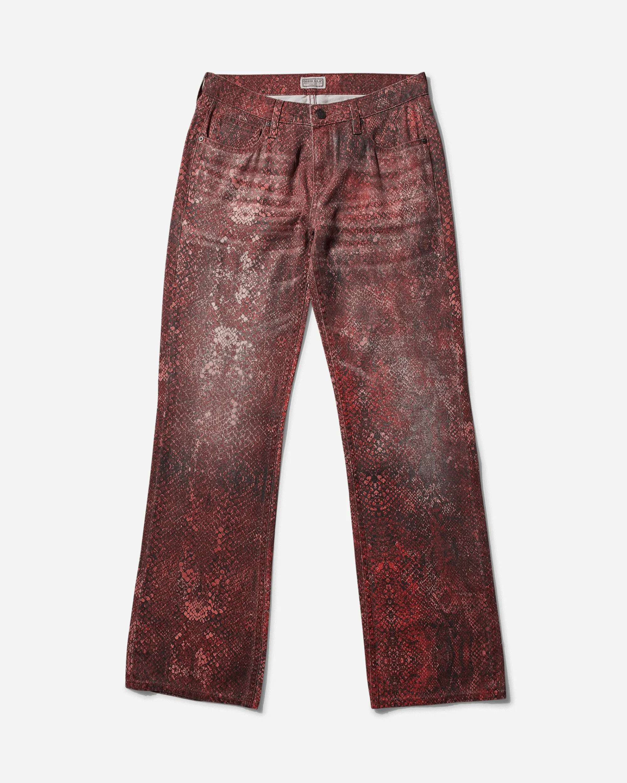 Guess USA Pants^Women's Printed Straight Pants Petite