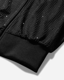adidas Sweatshirts^Women's Rhinestone Track Top Black