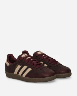 adidas Sneakers·Low|Sneakers^Women's Samba OG Sneakers Maroon / Crystal Sand