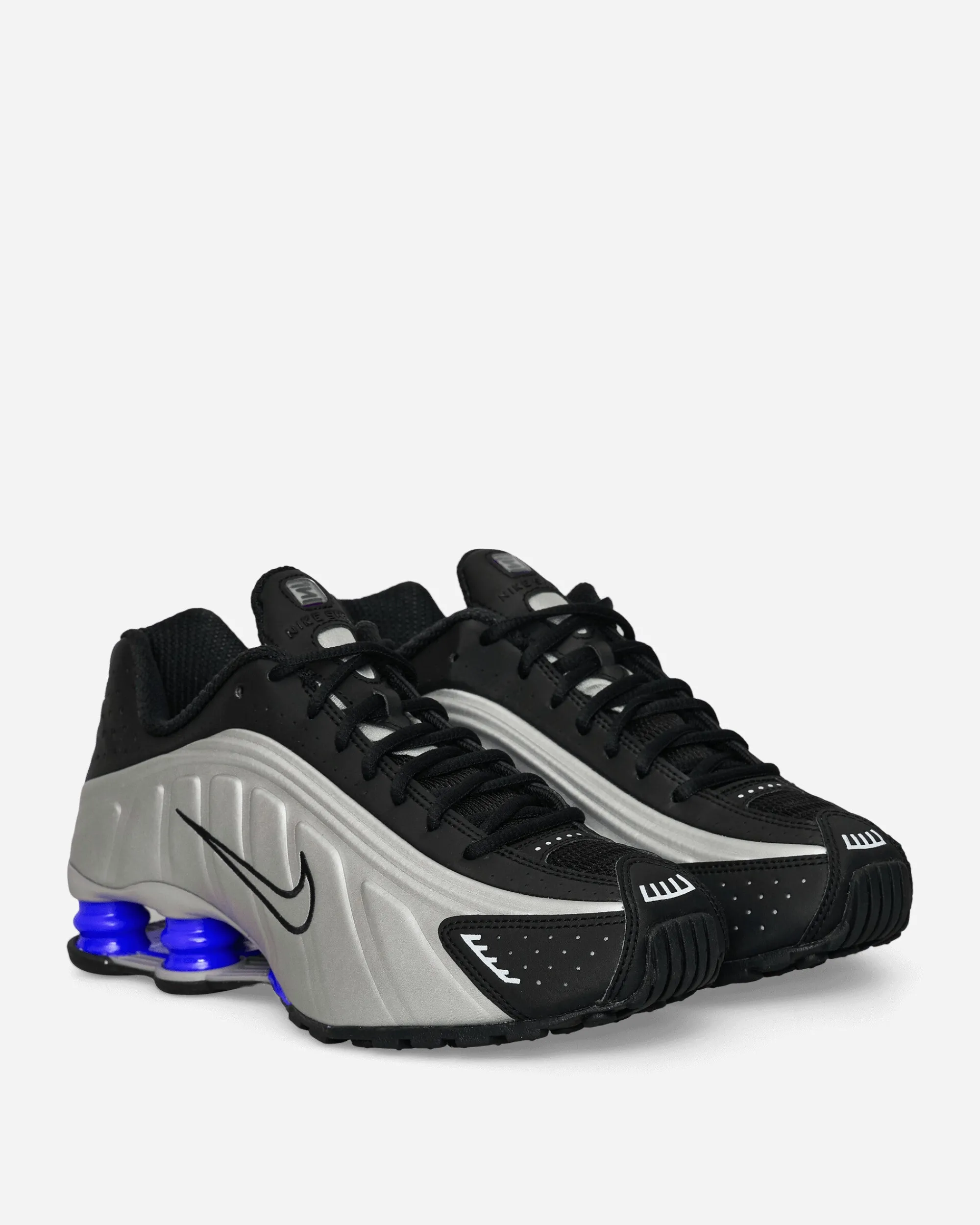 Nike Sneakers·Low|Sneakers^Women's Shox R4 Sneakers Metallic Silver / Black