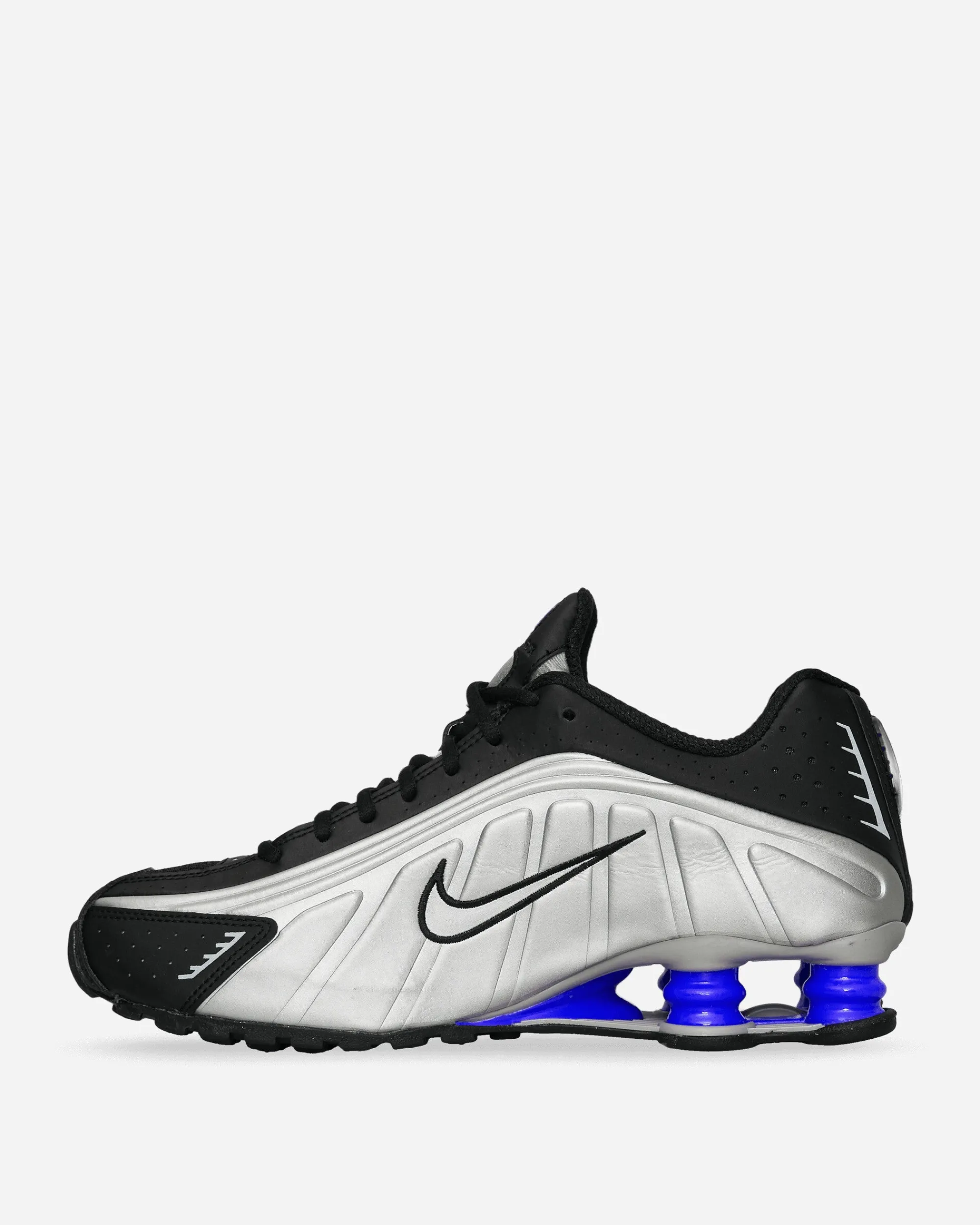Nike Sneakers·Low|Sneakers^Women's Shox R4 Sneakers Metallic Silver / Black