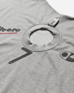 Prototypes Sweatshirts^Women's Shrunken Sweatshirt Grey Melange