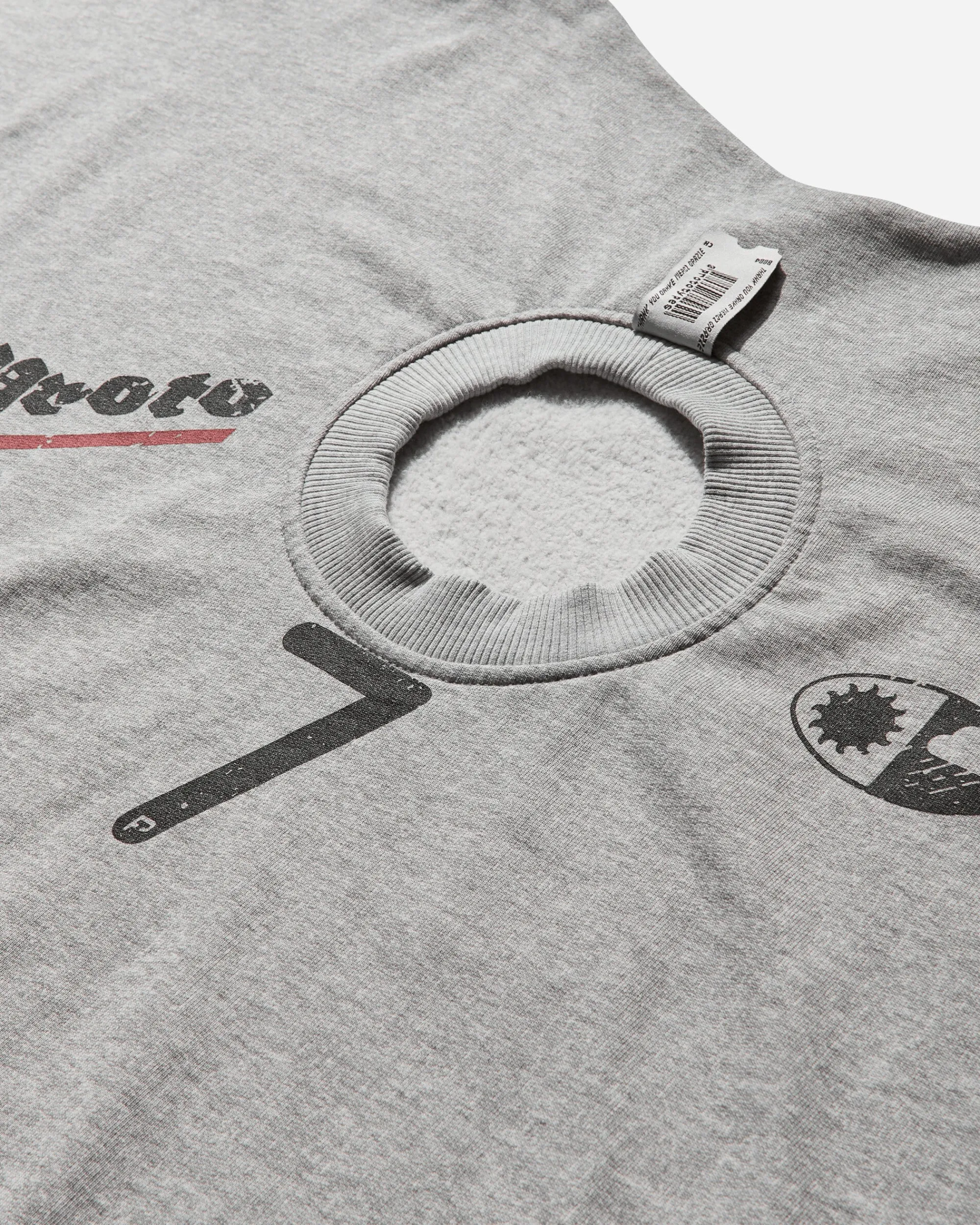 Prototypes Sweatshirts^Women's Shrunken Sweatshirt Grey Melange