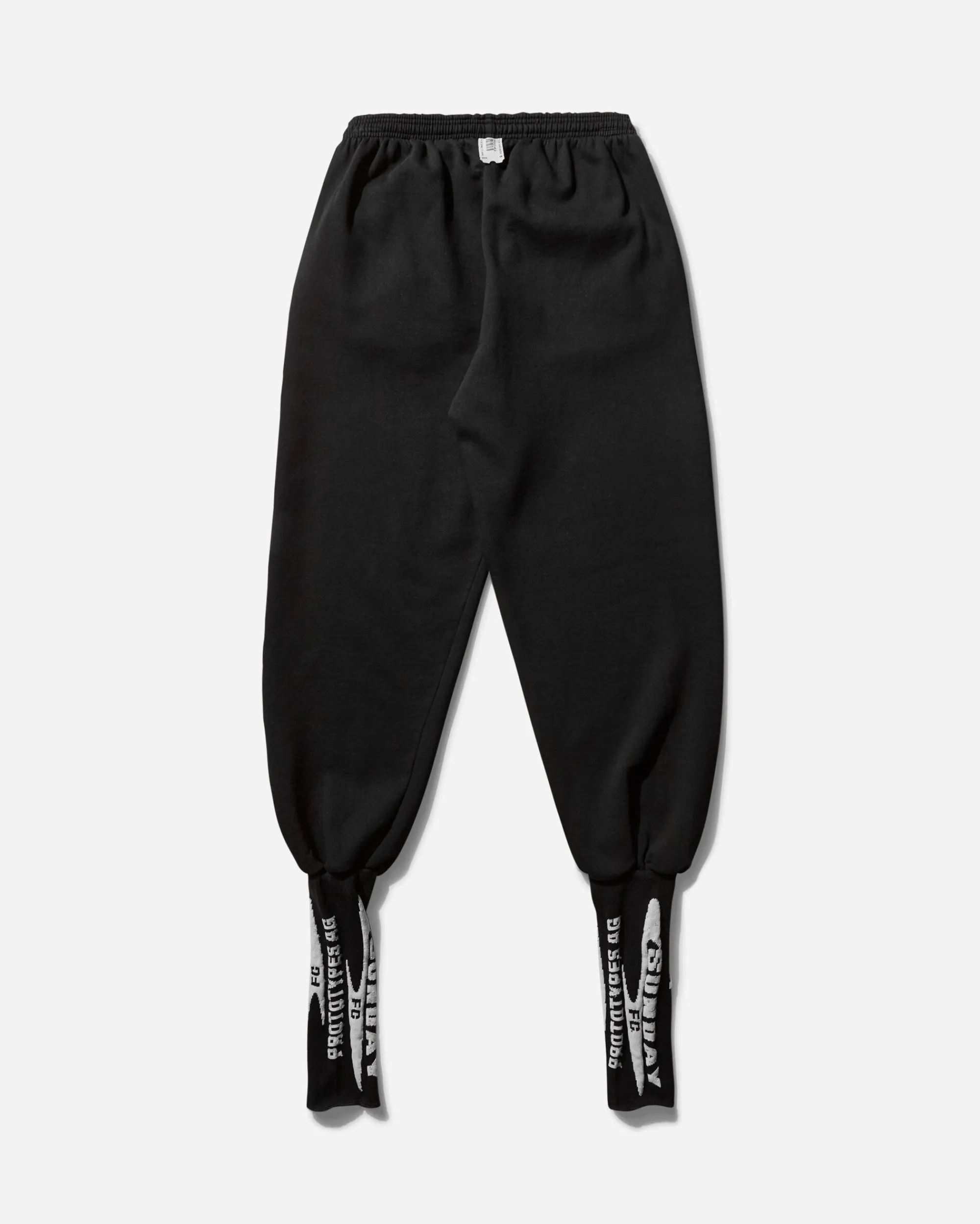 Prototypes Pants^Women's Stirrup Sweatpants Washed Black